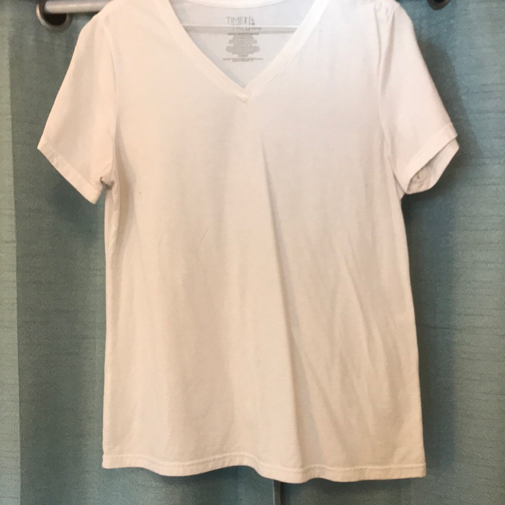 White v neck